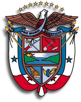 The República de Panamá's National Business Directory and coat of arms icon